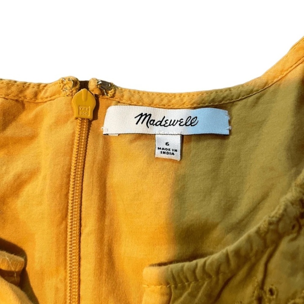 Madewell Yellow Flutter Sleeve Midi Sundress🥰🥰🥰 - Picture 5 of 5